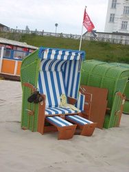 Ihr ganz persönlicher JANNEKE-Strandkorb am Hauptbadestrand