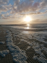 Strand im Winter
